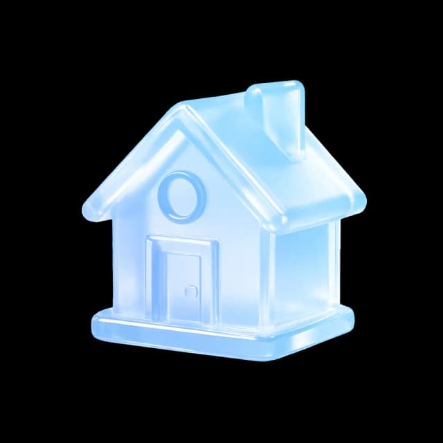 배경 아이콘 - 집 모양